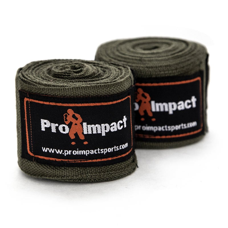 Pro Impact 180 Inch Mexican Style Boxing Hand Wraps - Stretchable Wrist & Knuckle Support for MMA  Muay Thai  Kickboxing  Heavy Bag & Combat Training - Men & Women - Image 1